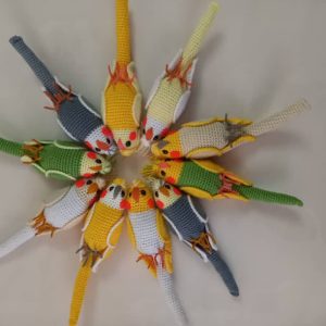 عروسک بافتنی عروس هلندی